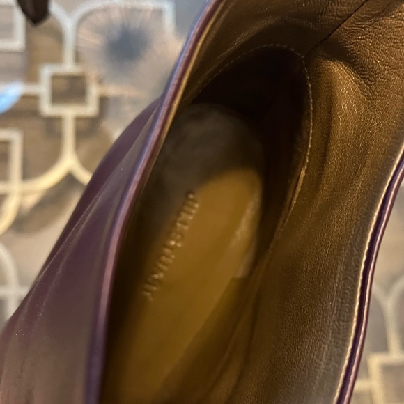 Jill Stuart made in Italy booties size 7.5 merlot - Picture 4 of 7